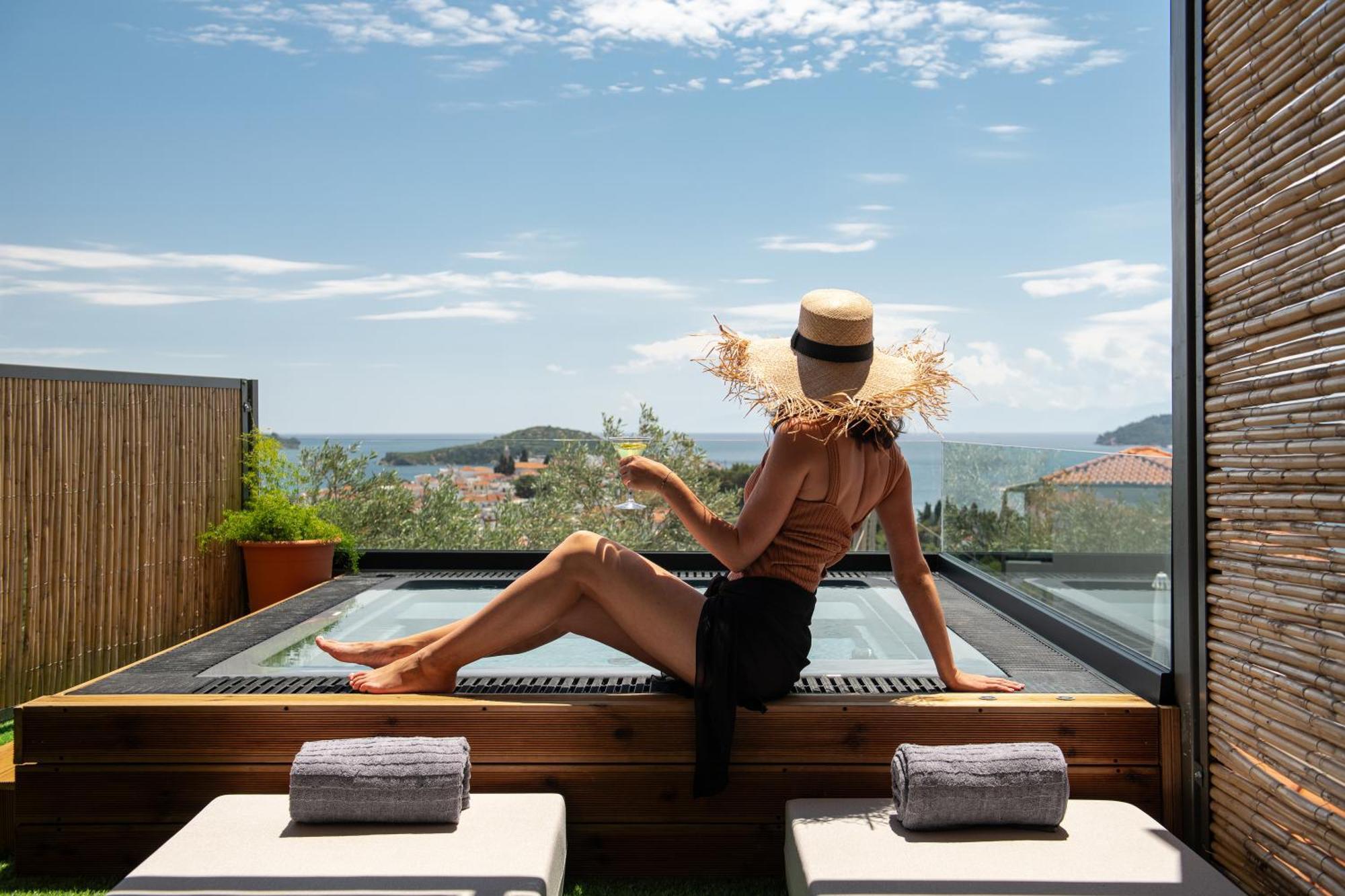 Poseidon Villas スキアトスタウン エクステリア 写真